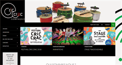 Desktop Screenshot of criccraccie.com